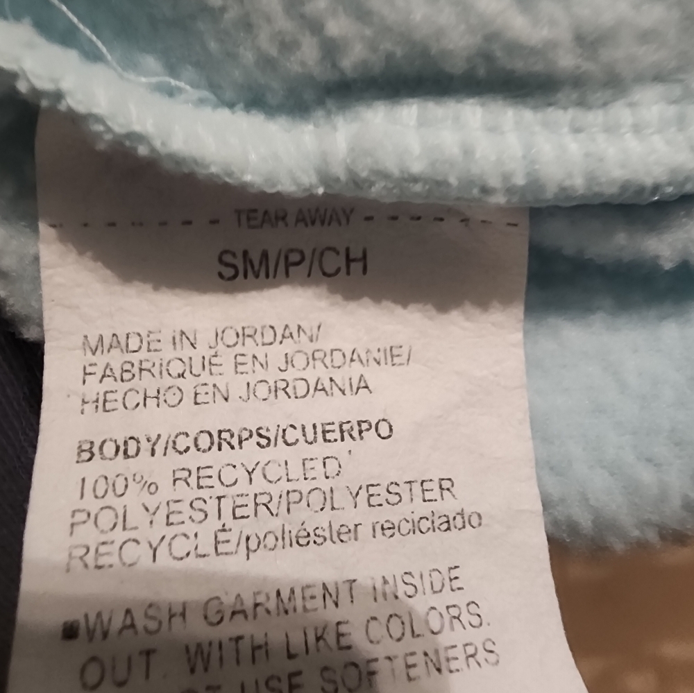 Under Armour Womens Light Blue and Gray Hoodie Size Small - Picture 4 of 5